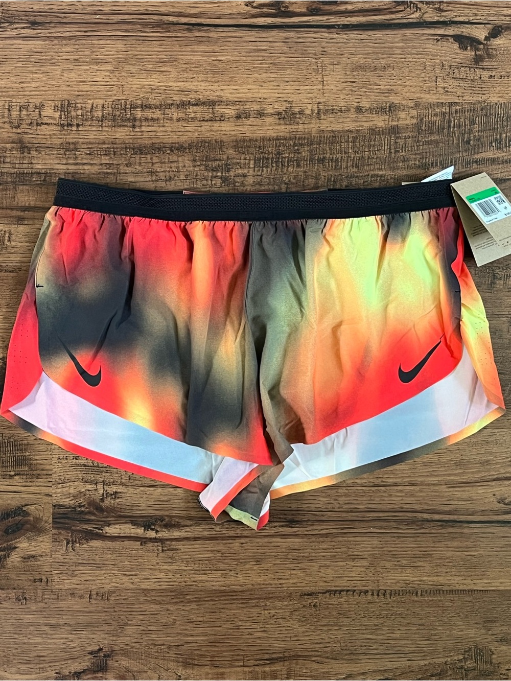 Nike Dri Fit ADV AeroSwift Elite 2” Running Shorts ‘Crimson Black’ size mens XL